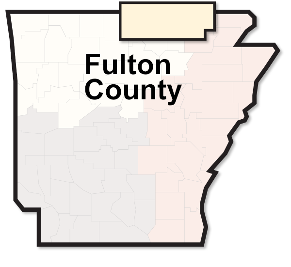 Fulton County map