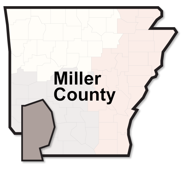 Miller County map