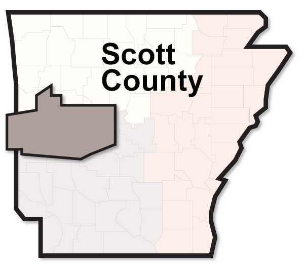 Scott County map