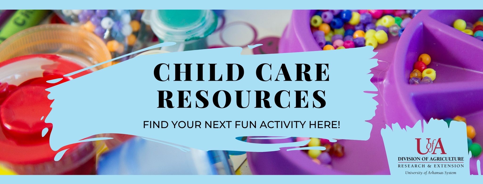 Child care resources - find your next fun activity here
