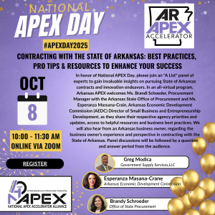 APEX Day 2025 flyer