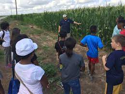 Youth participating in Jefferson County Ag Tour