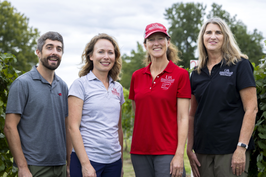 Pictured are UADA researchers