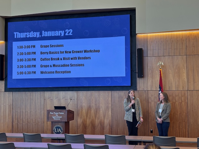Hosts, Dr. Threlfall and Dr. McWhirt welcome guests