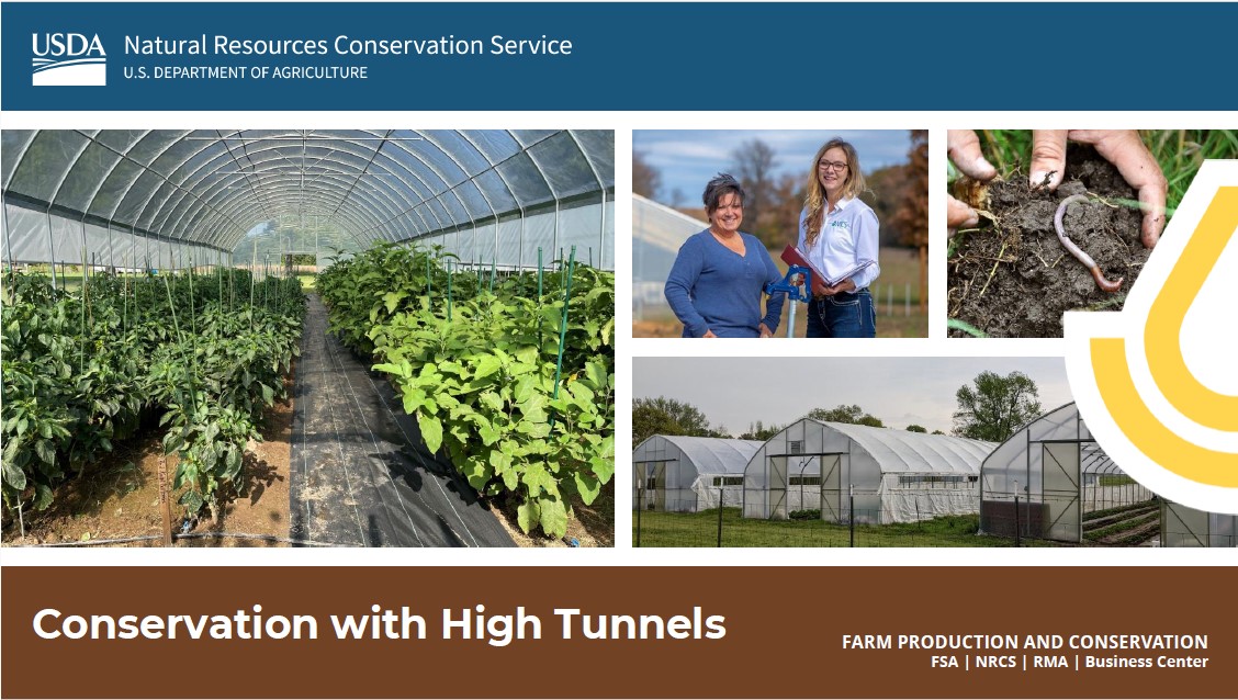 NRCS Conservation with High Tunnels PPT