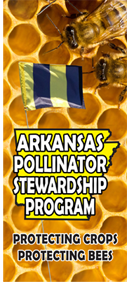 Arkansas Pollinator Stewardship Program Brochure Cover