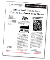 "AHB: How to Bee Proof Your Home" FSA 7075 "AHB: How to Bee Proof Your Home" FSA 7075