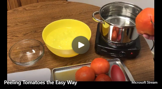 peeling tomatoes video