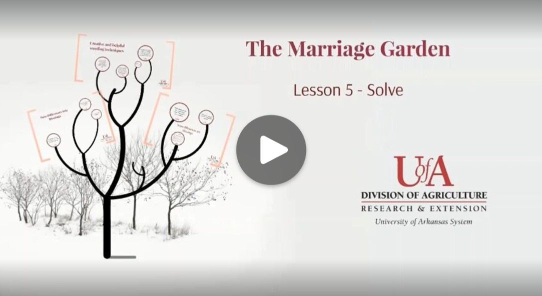 marriage garden video on solving differences