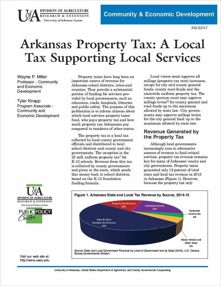 fact sheet for property tax